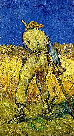 Vincent Van Gogh The Reaper oil painting image